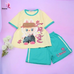 Bộ đồ ngủ pijama tay ngắnchất cotton mát lạnh đủ size Từ 10kg Đến 55kg - shopThaoanh kids