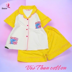 Bộ đồ ngủ pijama tay ngắnchất cotton mát lạnh đủ size Từ 10kg Đến 55kg - shopThaoanh kids