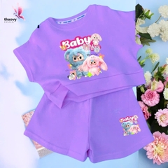 Bộ đồ ngủ pijama tay ngắnchất cotton mát lạnh đủ size Từ 10kg Đến 55kg - shopThaoanh kids