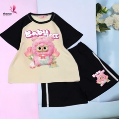 Bộ đồ ngủ pijama tay ngắn - chất cotton mát lạnh đủ size Từ 10kg Đến 55kg - shopThaoanh kids