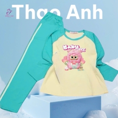 Bộ đồ ngủ pijama tay dài chất cotton mát lạnh đủ size Từ 10kg Đến 55kg - shopThaoanh kids