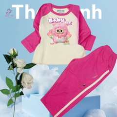 Bộ đồ ngủ pijama tay dài chất cotton mát lạnh đủ size Từ 10kg Đến 55kg - shopThaoanh kids