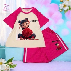 Bộ đồ ngủ pijama tay ngắn - chất cotton mát lạnh đủ size Từ 10kg Đến 55kg - shopThaoanh kids