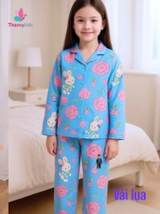 Bộ đồ ngủ pijama trẻ em cao cấp - ĐỦ SIZE CHO MỌI NHÀ