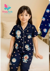 Pijama bé gái mặc nhà siêu thoáng mát | Đồ Bộ Trẻ Dễ Thương