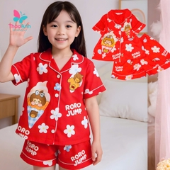 Đồ ngủ bận nhà cho bé gái - Chất vải LATIN cao cấp, mềm mịn, ĐỦ SIZE