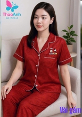 Đồ ngủ mặc nhà cho người lớn - Chất vải LATIN cao cấp, mát mẻ - ĐỦ size