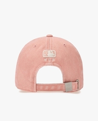 Mũ MLB Jeans Chữ Thêu - Hồng