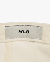 Mũ MLB Chữ Thêu - Trắng