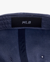Mũ MLB Jeans Logo Thêu Màu - Xanh Dương
