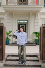 Sơ Mi Sọc Xanh