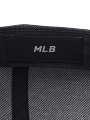 Mũ MLB Jeans Chữ Thêu - Navy
