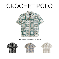 Áo sơ mi móc len hè