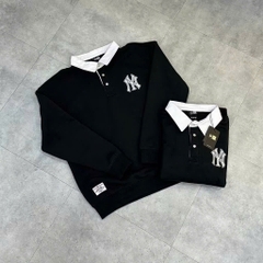 Sweater Polo Logo Thêu NE