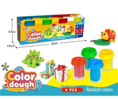 Đồ chơi đất nặn 4 màu-  6868