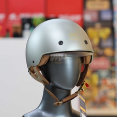 Mũ 1/2 Royal M239 Kính Âm Xám Titan Nhám Lót Tháo Rời Tiện Lợi