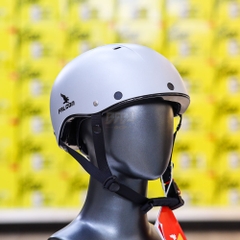 Mũ 1/2 Falcon F08 Xám Nhám