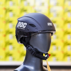 Mũ POC P01 V2 Đen Nhám - Nhỏ Gọn, Cá Tính