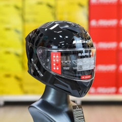 Mũ Fullface LS2 FF820 Rapid III Đen Bóng 2026