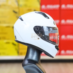 Mũ Fullface HJC C10 Trắng Bóng Chuẩn ECE 2206