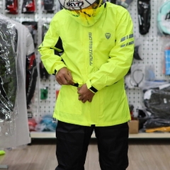 Áo Mưa Bộ Sinoll SN112 Xanh Neon Có Mũ Trùm