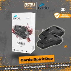 Tai Nghe Intercom Cardo Spirit Chính Hãng Kết Nối 2 Máy