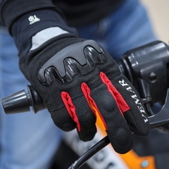 Găng Tay Dài Ngón VEMAR VE-201 Đệm Carbon Gù Nhựa