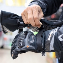 Găng Tay Dài Ngón Chống Nước Giữ Ấm SUOMY WP02-2 Màu Đen Mới Nhất