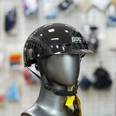 Mũ 1/2 POC P20 Đen Xám Bóng - Thiết Kế Hiện Đại, Đạt Chuẩn An Toàn