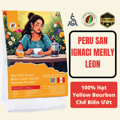 Cà phê Peru San Ignacio – Yellow Bourbon Washed, hương hoa & mật ong