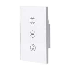 Công Tắc Rèm Cửa Thông Minh Wifi SmartZ WSC Mặt Kính Cảm Ứng