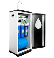 Máy lọc nước RO 5 lõi vỏ kính cường lực