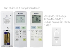 Máy lạnh Gree Inverter 1.5 HP COSMO12CI