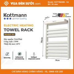 Giá sấy khăn Kottmann K4