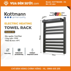 Giá sấy khăn Kottmann K4