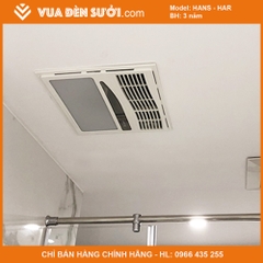 Quạt sưởi nhà tắm âm trần Hans HAR