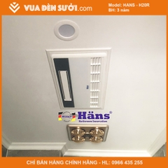Quạt mát âm trần Hans H20R