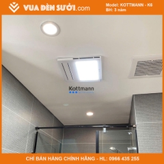 Quạt sưởi nhà tắm âm trần Kotmann K6