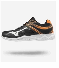 Giày Mizuno Thunder Blade 2 màu đen viền cam