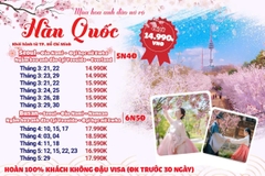 Hàn Quốc chỉ từ 14990k