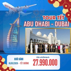 Tour TẾT ABU DHABI- DUBAI