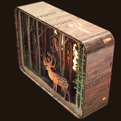 Mô hình Halom booknook Moonlit  Forest Rừng Trăng