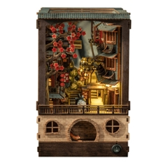Mô hình Halom book nook diy Phố cổ Jiu Fen - Cửu Phần - Đài Loan
