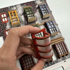 Mô hình Halom book nook diy chặn sách Hẻm Xéo