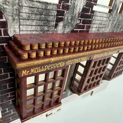 Mô hình Halom book nook diy chặn sách Hẻm Xéo