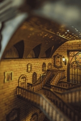 Mô hình Halom book nook diy Đại Sảnh Đường Renaissance Hogwart