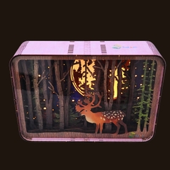 Mô hình Halom booknook Moonlit  Forest Rừng Trăng