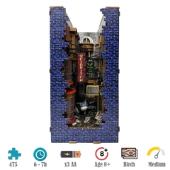 Mô hình Halom book nook diy chặn sách Hẻm Xéo