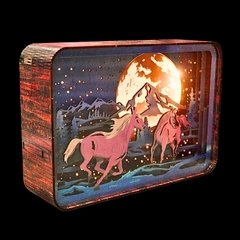 Halom booknook Horse Moon Nguyệt Mã