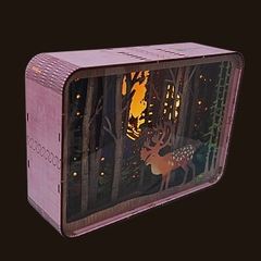 Mô hình Halom booknook Moonlit  Forest Rừng Trăng